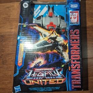 Takara Transformers Legacy United Voyager Class Figure - Black and Red